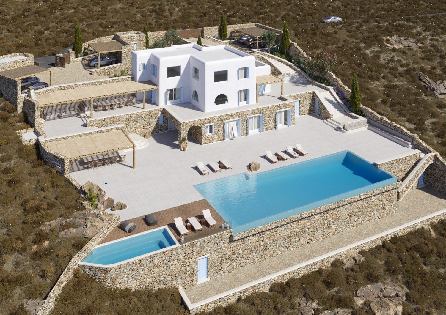 Villa Nafsithoi, Agios Lazaros Mykonos Town Dış mekan fotoğraf