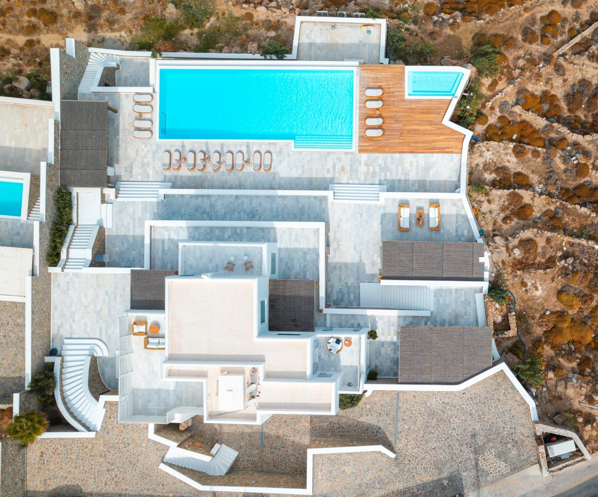 Villa Nafsithoi, Agios Lazaros Mykonos Town Dış mekan fotoğraf